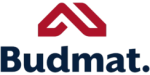 Logo firmy Budmat, firma bydowlana